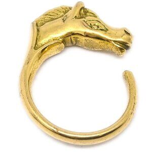 Hermes Horse Ring Gold #51 #11 113989